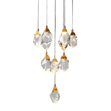 Подвесной светильник Delight Collection Crystal rock MD-020B-11 gold Подвесной светильник Delight Collection Crystal rock MD-020B-11 gold