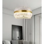 Подвесная люстра Delight Collection Liberty 5515-800 br. titanium gold
