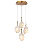Светильник подвесной Delight Collection RP168421 RP168421-4 brass от ImperiumLoft