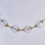 Подвесной светильник Delight Collection OD2437A-16 brass/clear