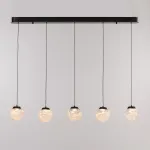 Подвесной светильник Delight Collection MD25030003-5B matt black/clear