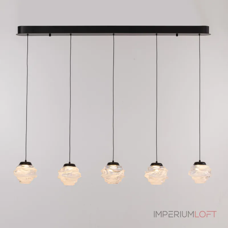 Подвесной светильник Delight Collection MD25030003-5B matt black/clear