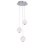Подвесной светильник Delight Collection Elliot Diamante MD20001012-3A chrome от ImperiumLoft