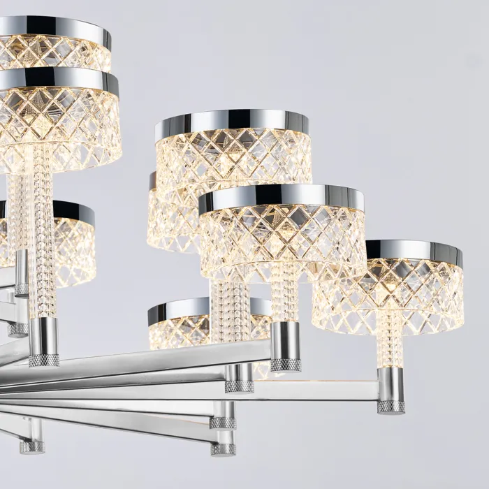 Люстра Delight Collection Diamond cut MD21020075-20A chrome от ImperiumLoft