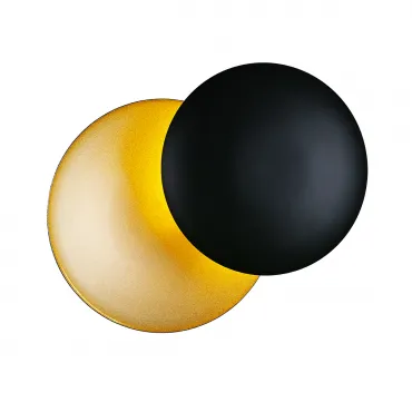 Настенный светильник Delight Collection MB21001052 MB21001052-1A black/gold