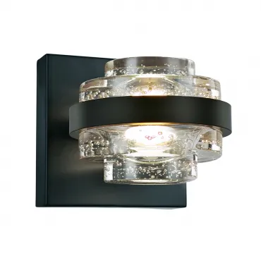 Настенный светильник Delight Collection Indiana MB22030002-1A black/clear Настенный светильник Delight Collection Indiana MB22030002-1A black/clear