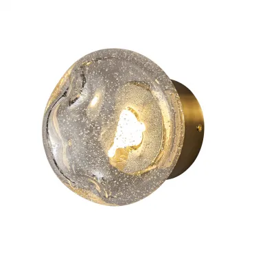 Светильник настенный Delight Collection Wall lamp OB2512 gold/smoky