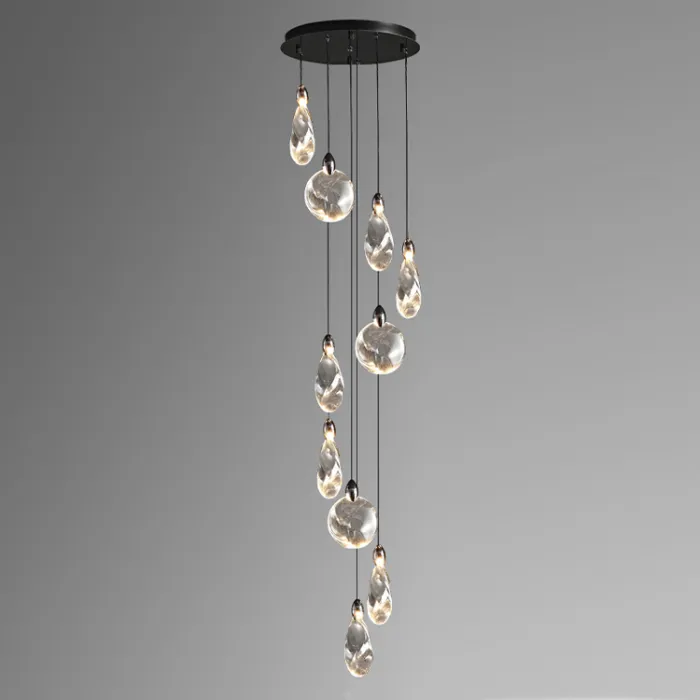 Светильник подвесной Delight Collection Colvin MT9176-10H pearl black от ImperiumLoft