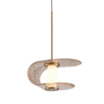 Подвесной светильник Delight Collection MD24020901 MD24020901-1A gold/cognac