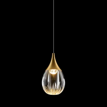 Подвесной светильник Delight Collection Stilla MD24001004-1A gold/clear