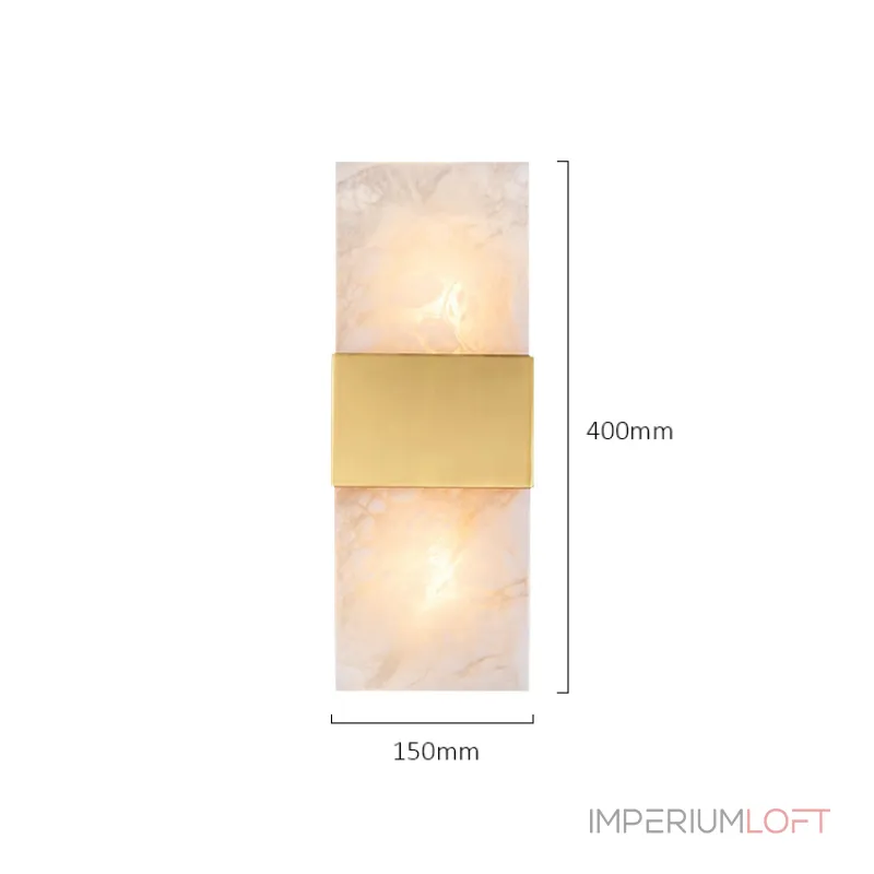 Настенный светильник Delight Collection Wall lamp MT1000-C brass