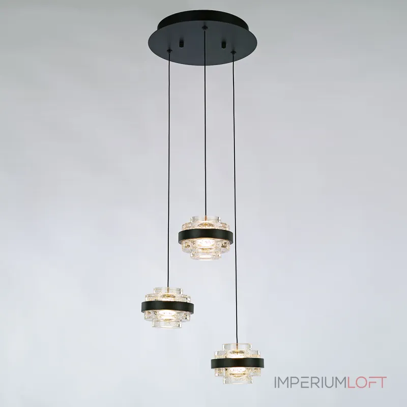 Подвесной светильник Delight Collection Indiana MD22030002-3A black/clear Подвесной светильник Delight Collection Indiana MD22030002-3A black/clear