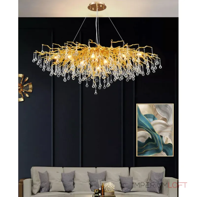 Подвесная люстра Delight Collection XX19001 XX19001-150 gold