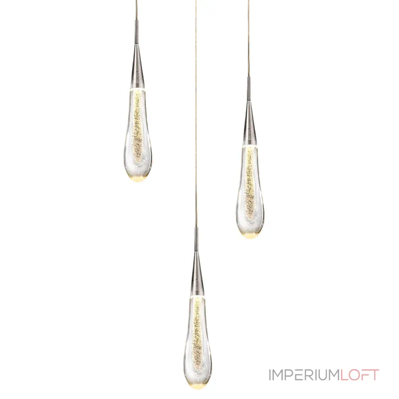 Подвесной светильник Delight Collection Pour MD-023B-3 chrome Подвесной светильник Delight Collection Pour MD-023B-3 chrome