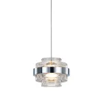 Подвесной светильник Delight Collection Indiana MD22030002-1A chrome/clear