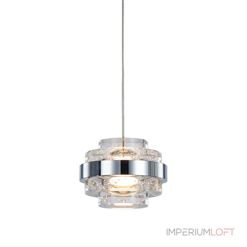 Подвесной светильник Delight Collection Indiana MD22030002-1A chrome/clear Подвесной светильник Delight Collection Indiana MD22030002-1A chrome/clear