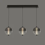 Подвесной светильник Delight Collection MD24022079 MD24022079-3B black/smoky