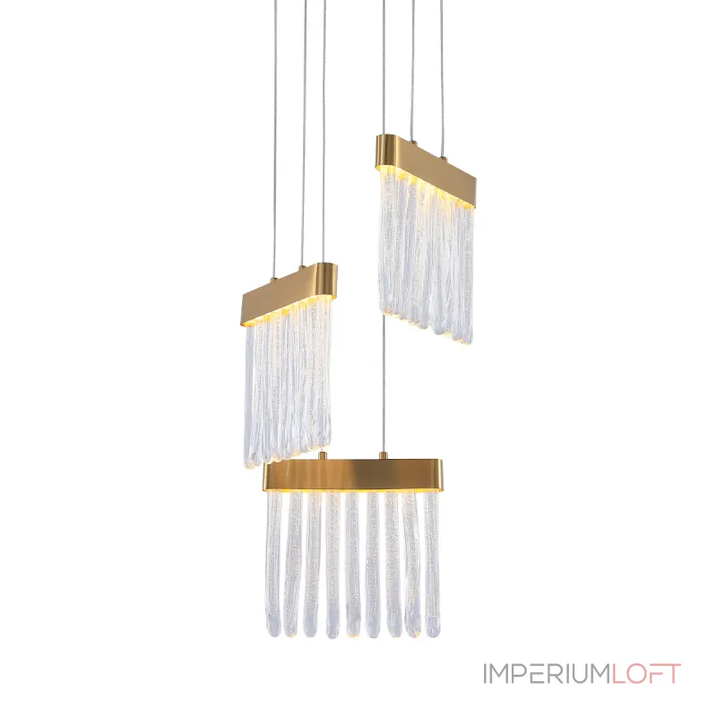 Подвесной светильник Delight Collection P98057-3 antique brass