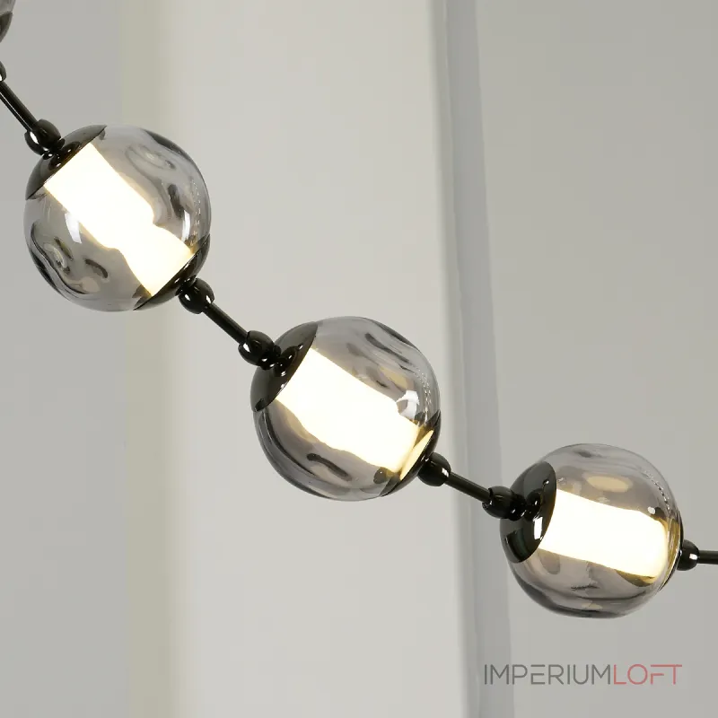 Подвесной светильник Delight Collection OD2437A-16 pearl black/smoke