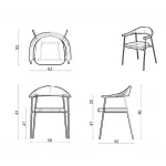 Стул Delight Collection Olea Olea Indoor Chair
