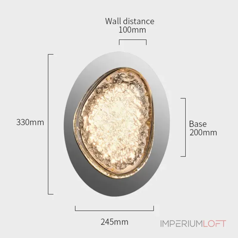 Настенный светильник Delight Collection MT9125 MT9125-1WC pearl black Настенный светильник Delight Collection MT9125 MT9125-1WC pearl black