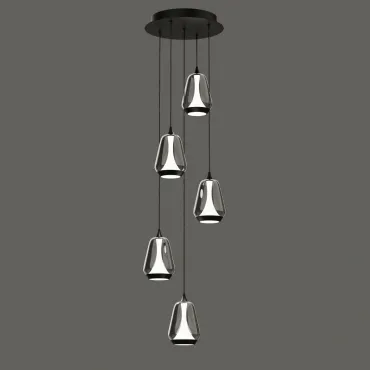 Подвесной светильник Delight Collection MD24001011 MD24001011-5A black/smoky Подвесной светильник Delight Collection MD24001011 MD24001011-5A black/smoky
