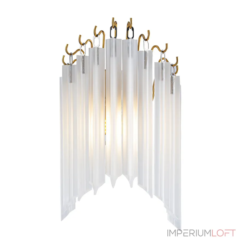 Настенный светильник Delight Collection KR0804W-1 brass
