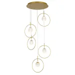Подвесной светильник Delight Collection Elliot Diamante MD21001043-5A gold