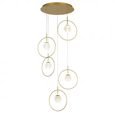 Подвесной светильник Delight Collection Elliot Diamante MD21001043-5A gold