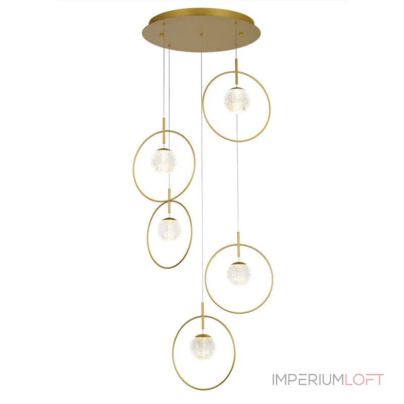 Подвесной светильник Delight Collection Elliot Diamante MD21001043-5A gold