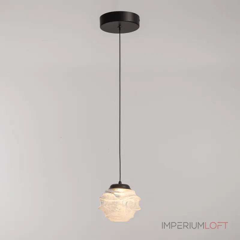 Подвесной светильник Delight Collection MD25030003-1A matt black/clear