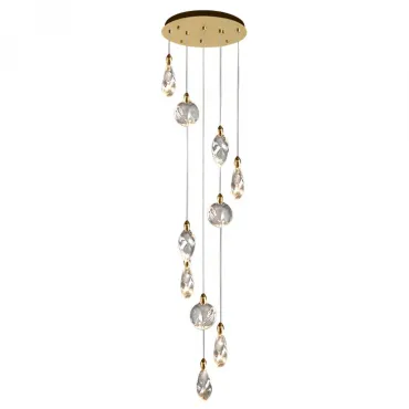 Подвесной светильник Delight Collection Colvin MT9176-10H titanium gold Подвесной светильник Delight Collection Colvin MT9176-10H titanium gold