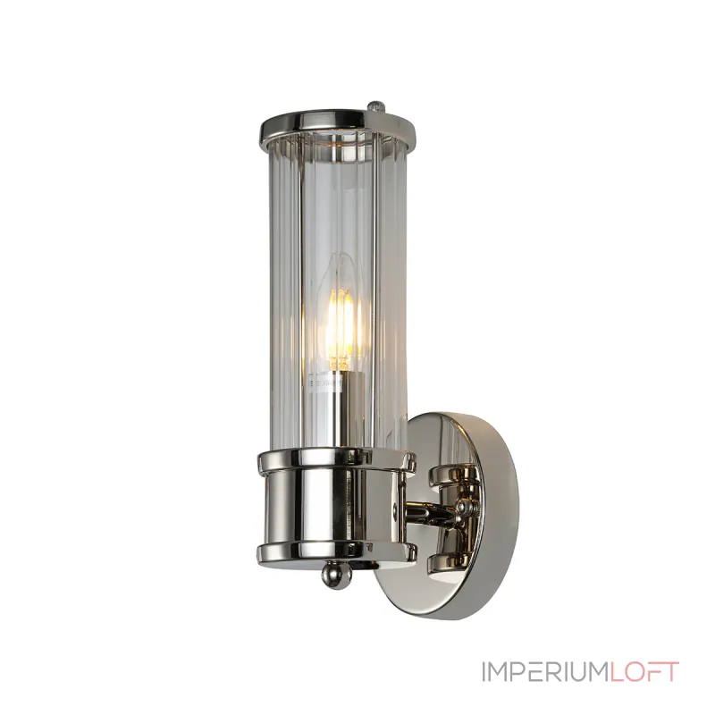 Настенный светильник Delight Collection Claridges KM0768W-1B nickel Настенный светильник Delight Collection Claridges KM0768W-1B nickel