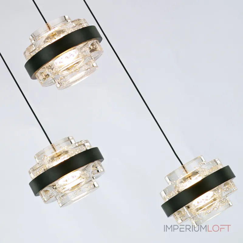 Подвесной светильник Delight Collection Indiana MD22030002-3A black/clear Подвесной светильник Delight Collection Indiana MD22030002-3A black/clear