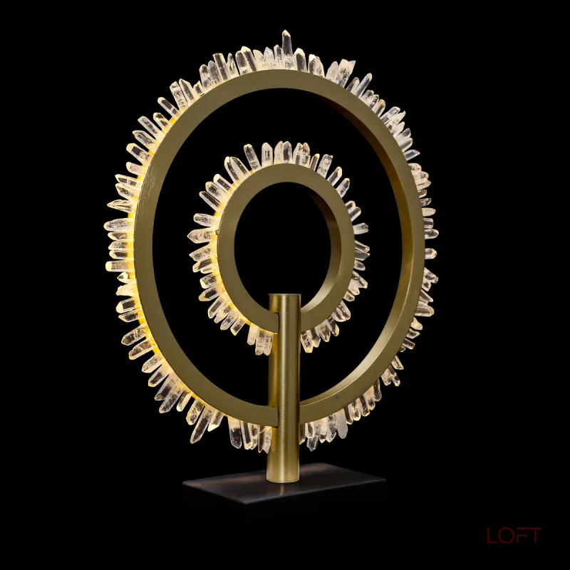 Настольная лампа Delight Collection Quartz Halo MT20020154-2A satin gold от ImperiumLoft Настольная лампа Delight Collection Quartz Halo MT20020154-2A satin gold от ImperiumLoft