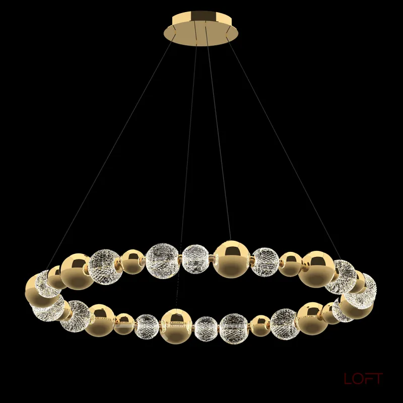 Подвесная люстра Delight Collection Elliot Diamante MD21001002-1F gold