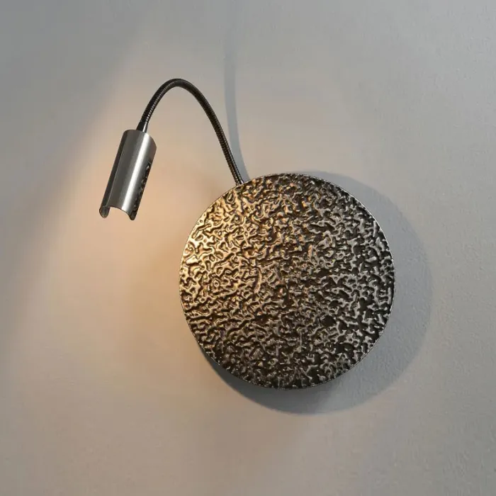 Настенный светильник Delight Collection Wall lamp MT9114-1W silver от ImperiumLoft