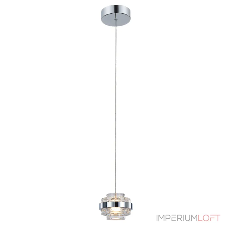 Подвесной светильник Delight Collection Indiana MD22030002-1A chrome/clear Подвесной светильник Delight Collection Indiana MD22030002-1A chrome/clear