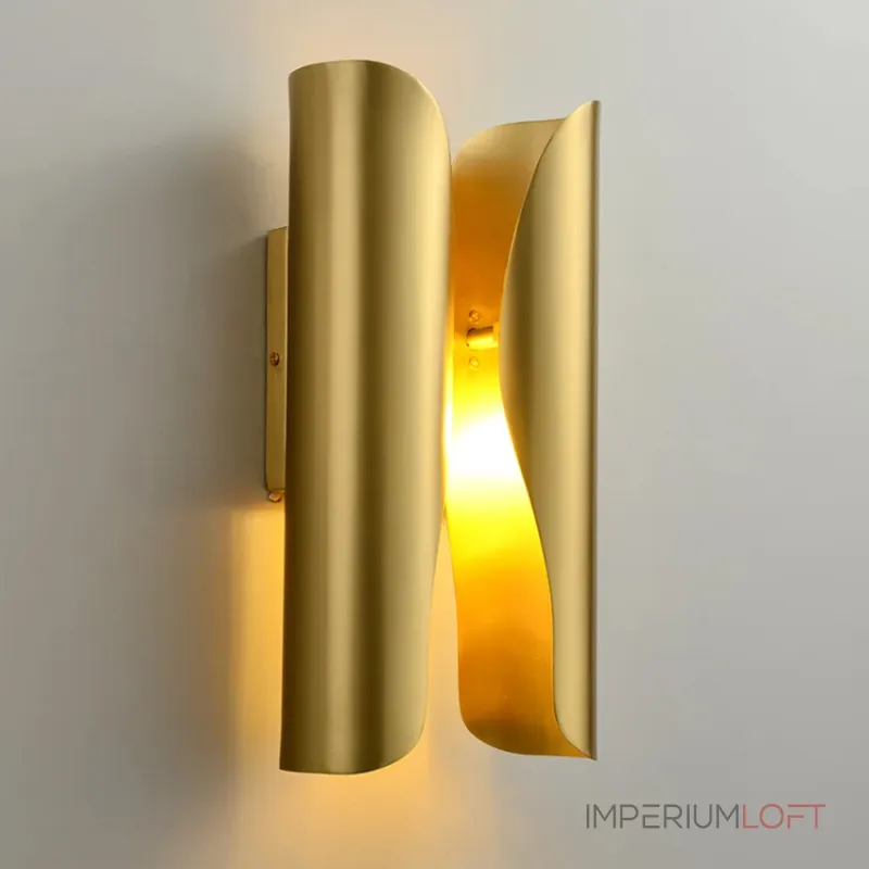 Настенный светильник Delight Collection Wall lamp MT8901-2W brass