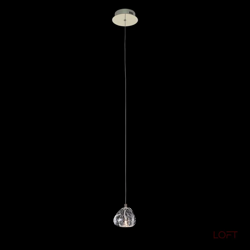 Подвесной светильник Delight Collection Mizu OM8201015-1 chrome Подвесной светильник Delight Collection Mizu OM8201015-1 chrome
