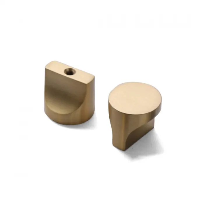 Ручка-кнопка Delight Collection HK001 HK002 brass от ImperiumLoft