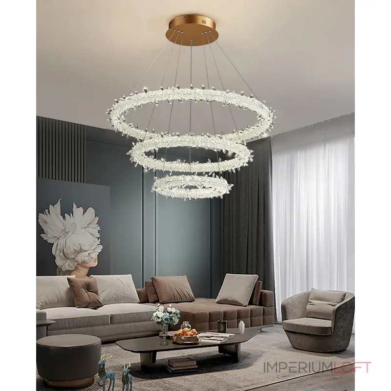 Подвесная люстра Delight Collection MD-012 MD-0120B-40+60+80 gold