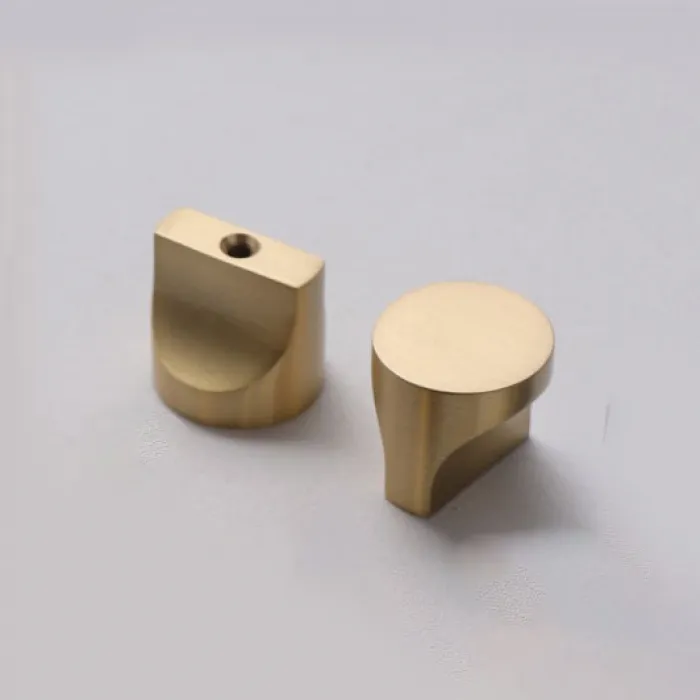 Ручка-кнопка Delight Collection HK001 HK002 brass от ImperiumLoft