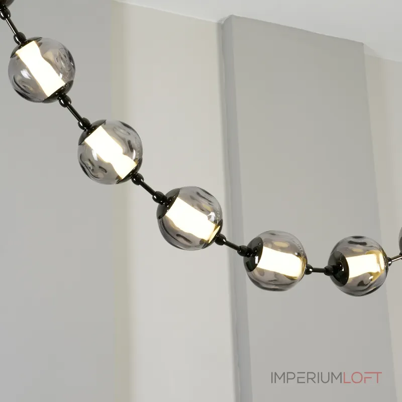 Подвесной светильник Delight Collection OD2437A-16 pearl black/smoke