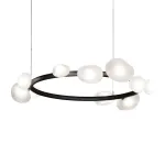 Подвесная люстра Delight Collection 5055P/D910 black/white