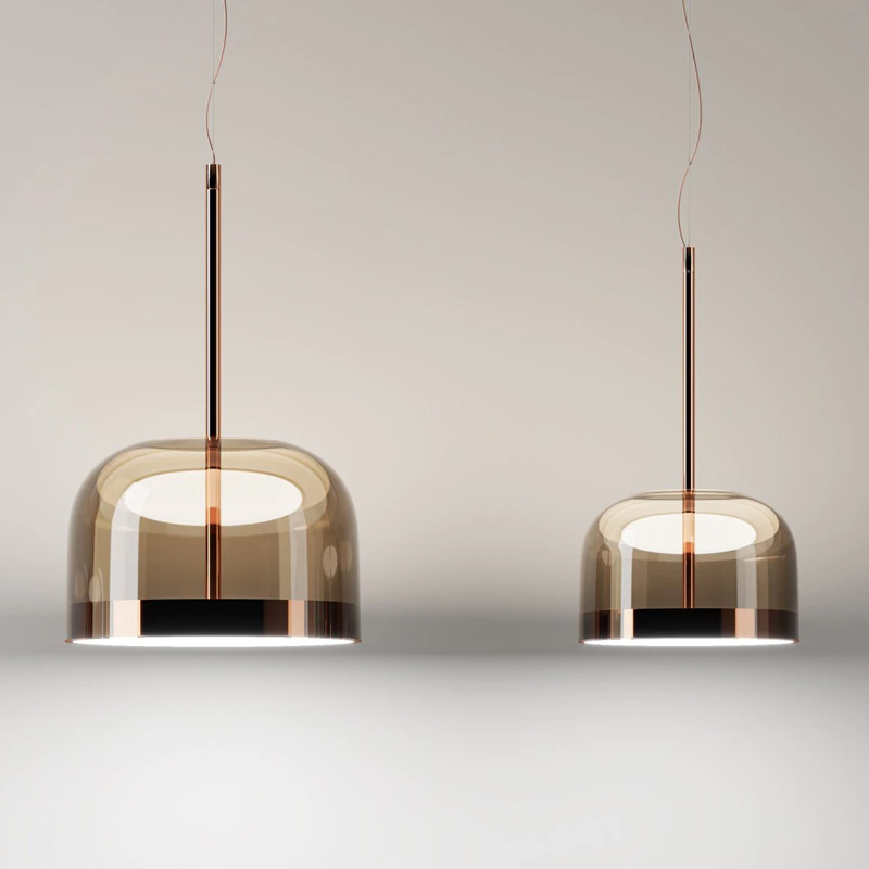 Подвесной светильник Delight Collection Equatore 9705P/L amber/copper