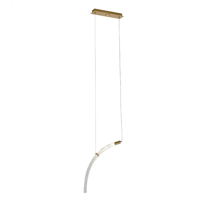 Светильник подвесной Delight Collection OD2412 OD2412-1 gold/clear от ImperiumLoft
