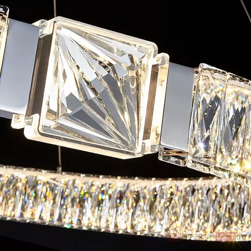 Люстра Delight Collection D8010 D8010P/R/D600 silver от ImperiumLoft