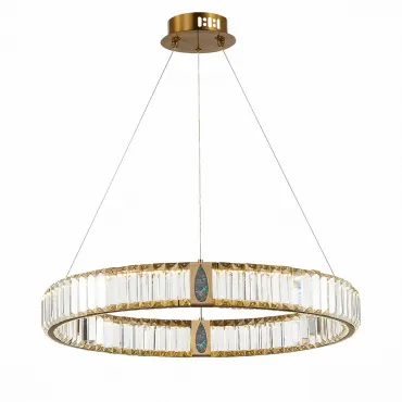 Подвесная люстра Delight Collection D8016 D8016P/R/D600 gold/clear Подвесная люстра Delight Collection D8016 D8016P/R/D600 gold/clear
