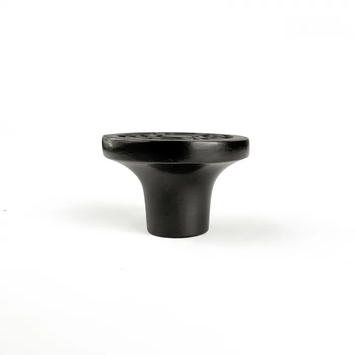 Ручка-кнопка Delight Collection MOS001 MOS002 black от ImperiumLoft